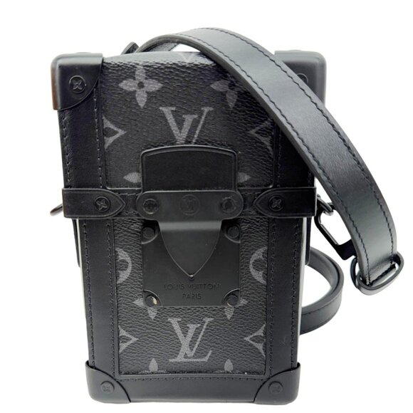 Louis Vuitton  Vertical Trunk Wearable Monogram Eclipse Wallet Black - Picture 1 of 13